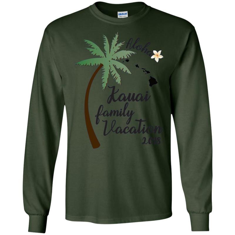 Kauai Family Vacation Long Sleeve Shirt 2018-souvenir Tee 3 » Cool Gifts for You - Mfamilygift Kauai Family Vacation Long Sleeve Shirt 2018-souvenir Tee 3