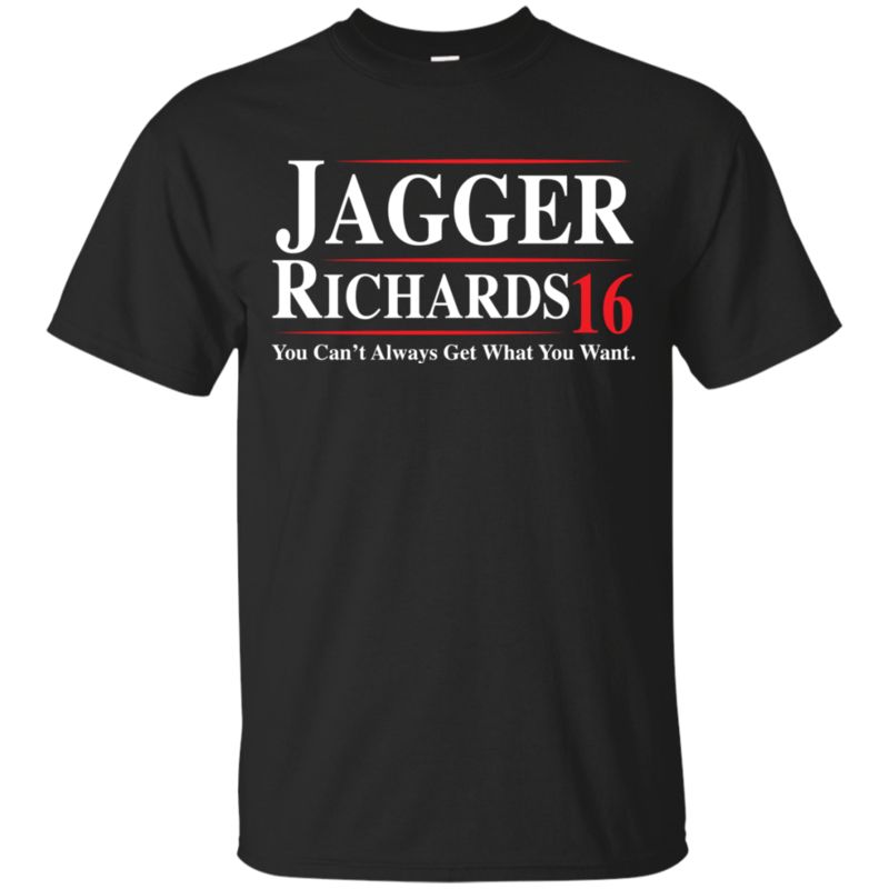 Keith Richards Mick Jagger For President 2016 Shirts You Can’t Always Get What You Want