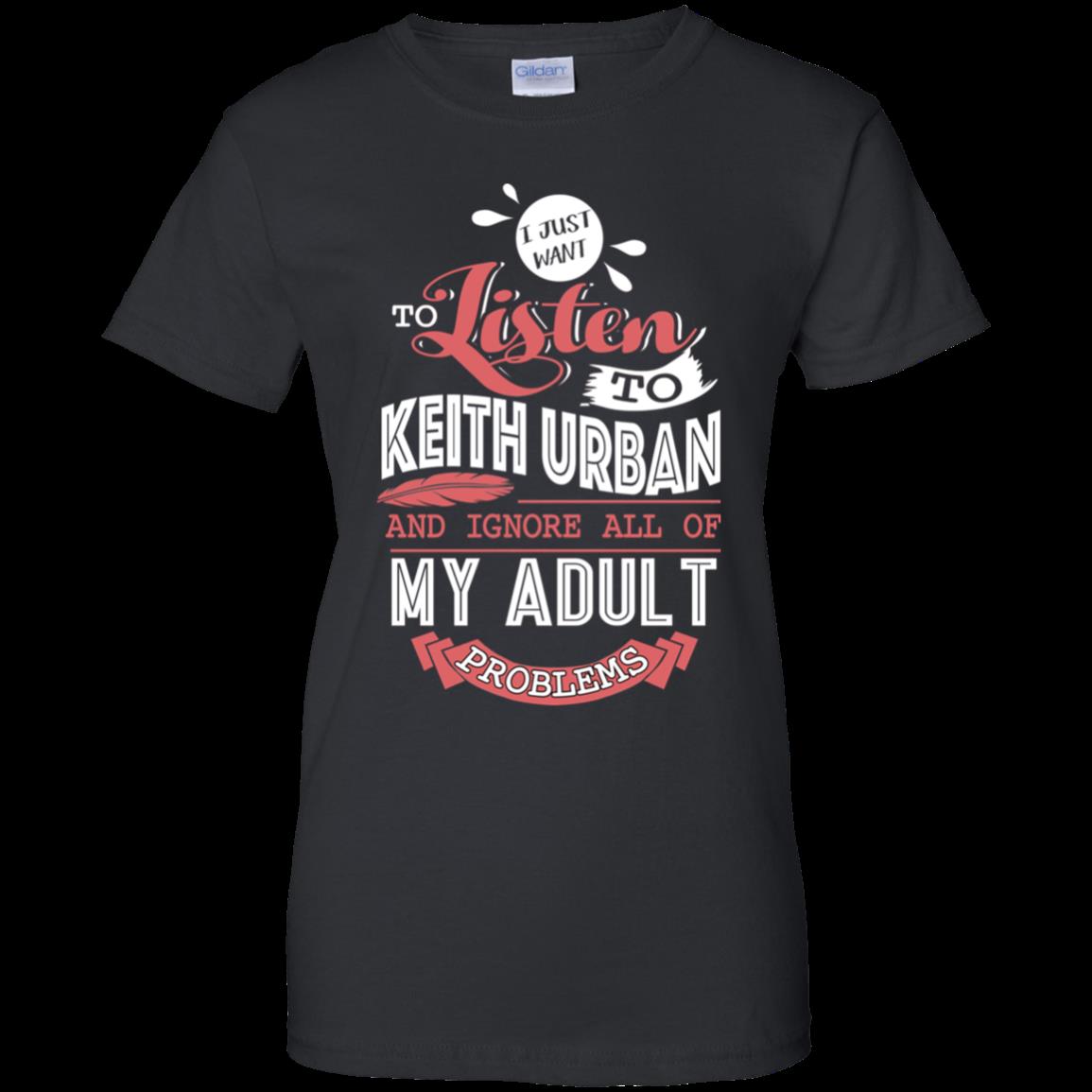 Keith Urban Shirts Listen And Ignore All My Problems 2&nbsp;
