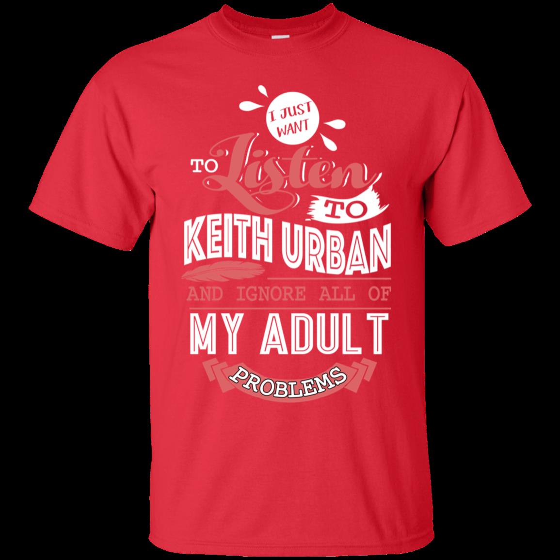 Keith Urban Shirts Listen And Ignore All My Problems 3&nbsp;