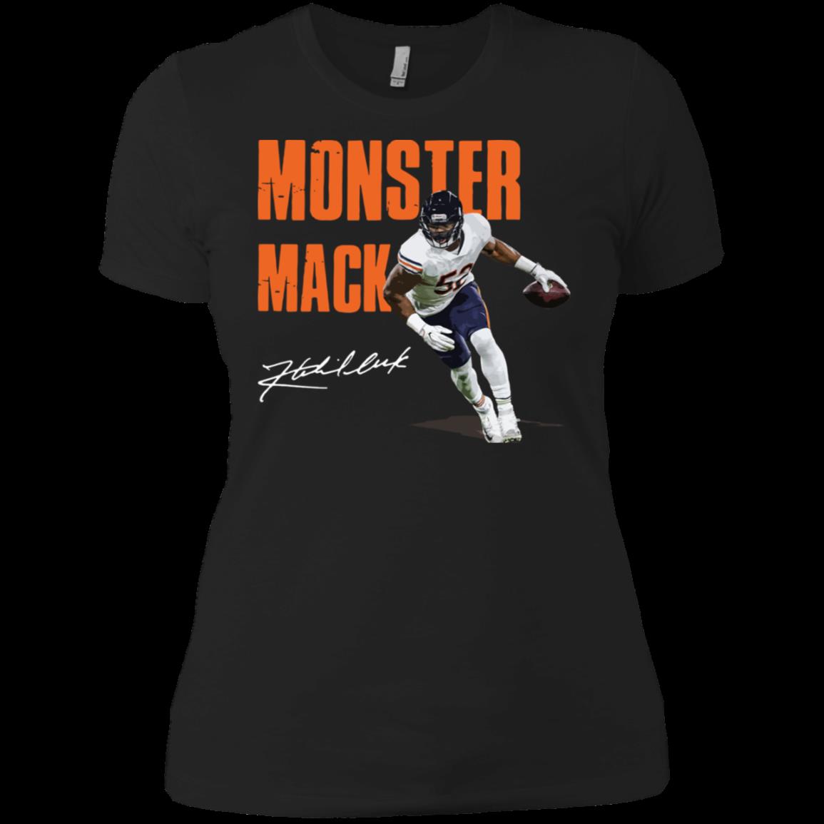 Khalil Mack Chicago Bears Monster Of The Midway Shirt Ladies’ Boyfriend Shirt