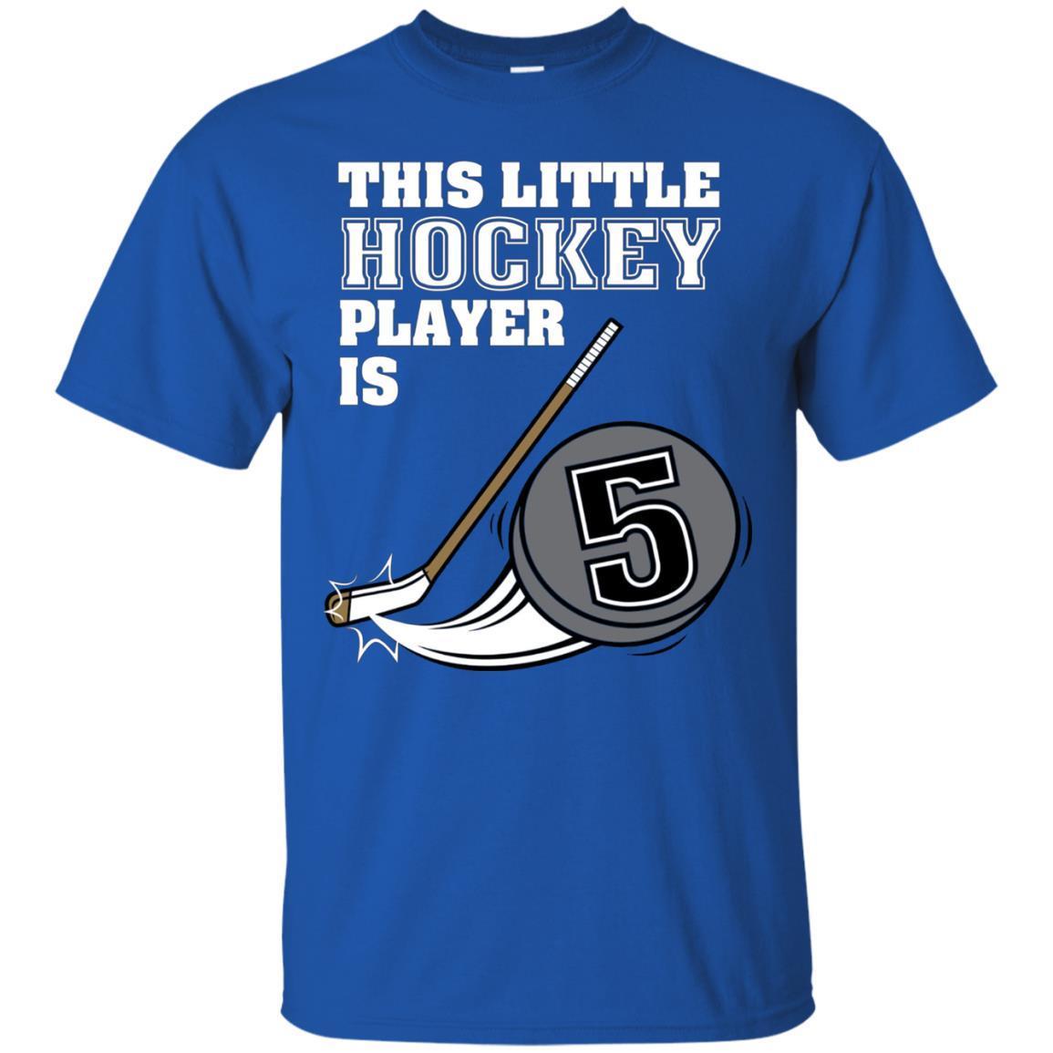 Kids 5th Birthday Boys Hockey T-shirt Stick Puck 5 Year Old 3 » Cool Gifts for You - Mfamilygift Kids 5th Birthday Boys Hockey T-shirt Stick Puck 5 Year Old 3
