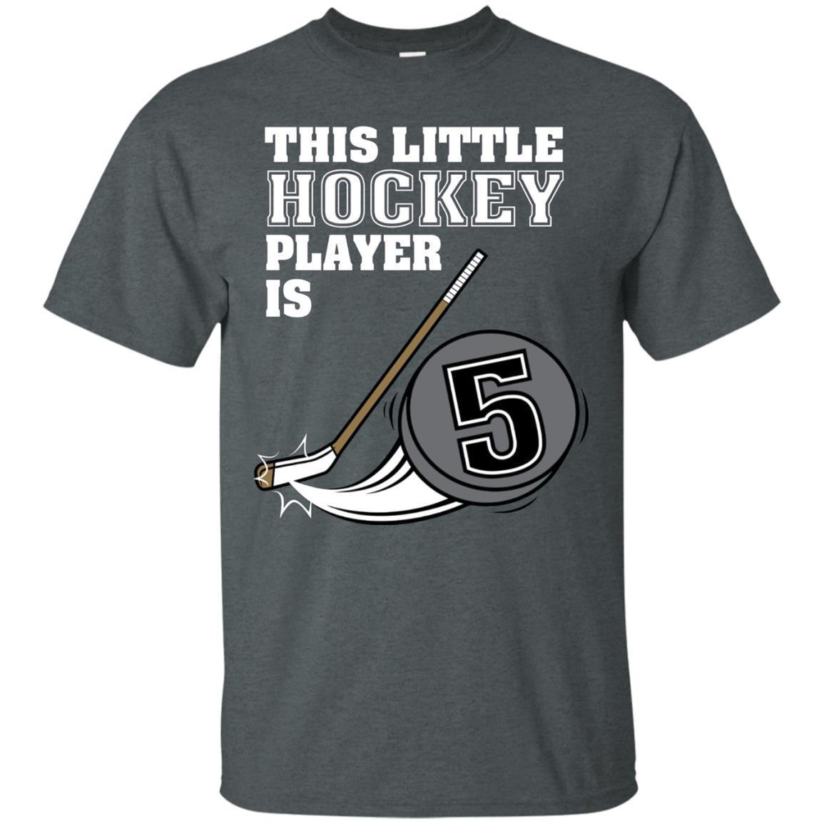 Kids 5th Birthday Boys Hockey T-shirt Stick Puck 5 Year Old 4 » Cool Gifts for You - Mfamilygift Kids 5th Birthday Boys Hockey T-shirt Stick Puck 5 Year Old 4