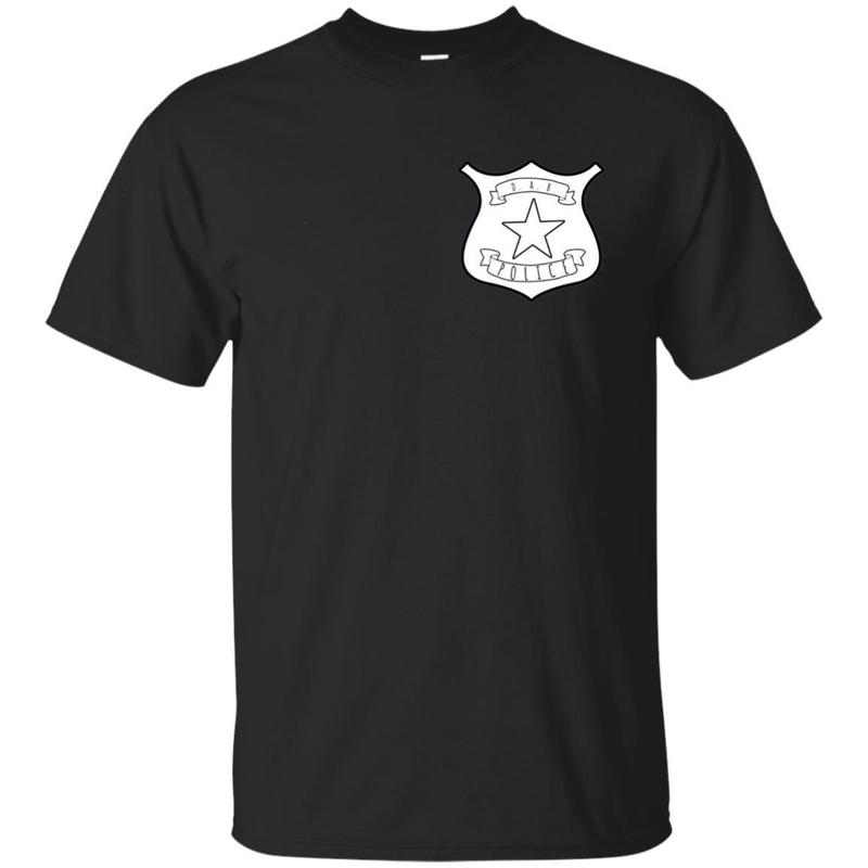 Kids Kids Dab Police Shirt - Police Badge Tee
