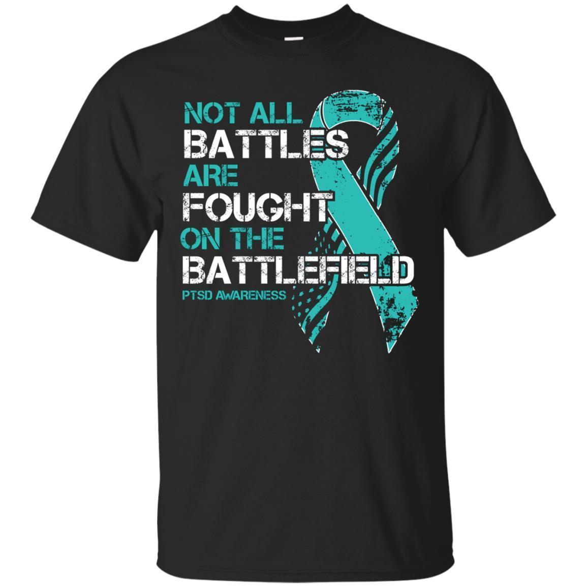 Kids Ptsd Awareness Shirt – American Flag Veteran Support Gift
