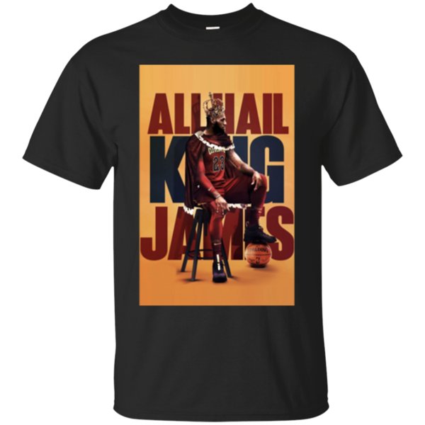 King Lebron James Goat Funny Shirt Cotton Shirt