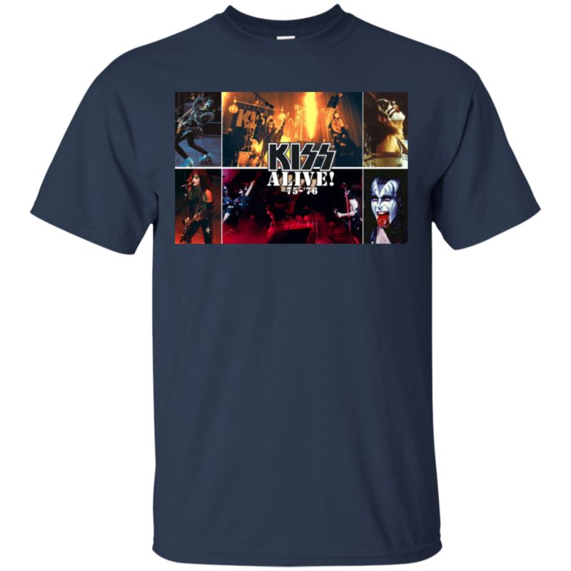Kiss Alive Poster Shirts 1 » Cool Gifts for You - Mfamilygift Kiss Alive Poster Shirts 1
