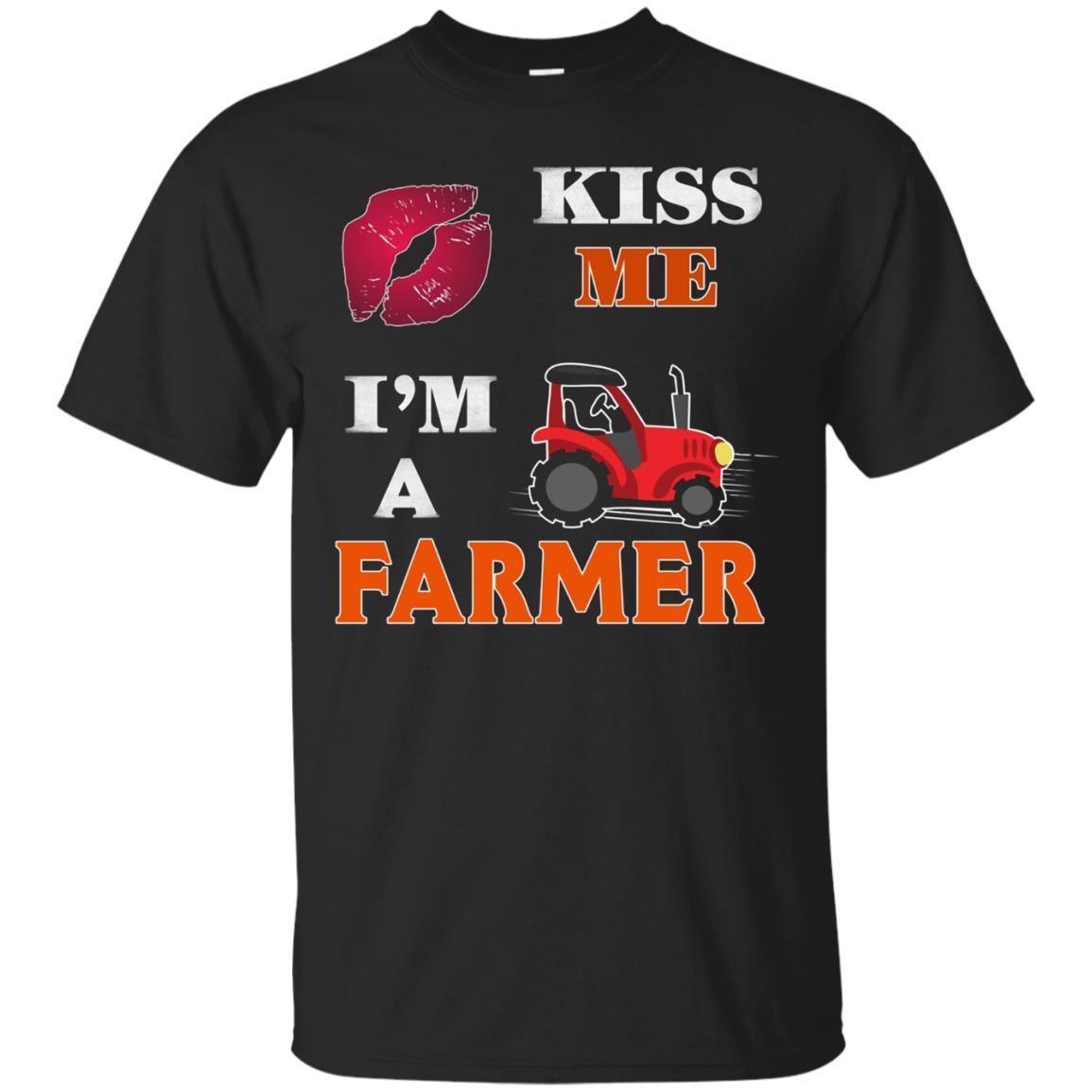 Kiss Me I Am A Farmer T Shirt – Trust Me I’m A Farmer Shirt