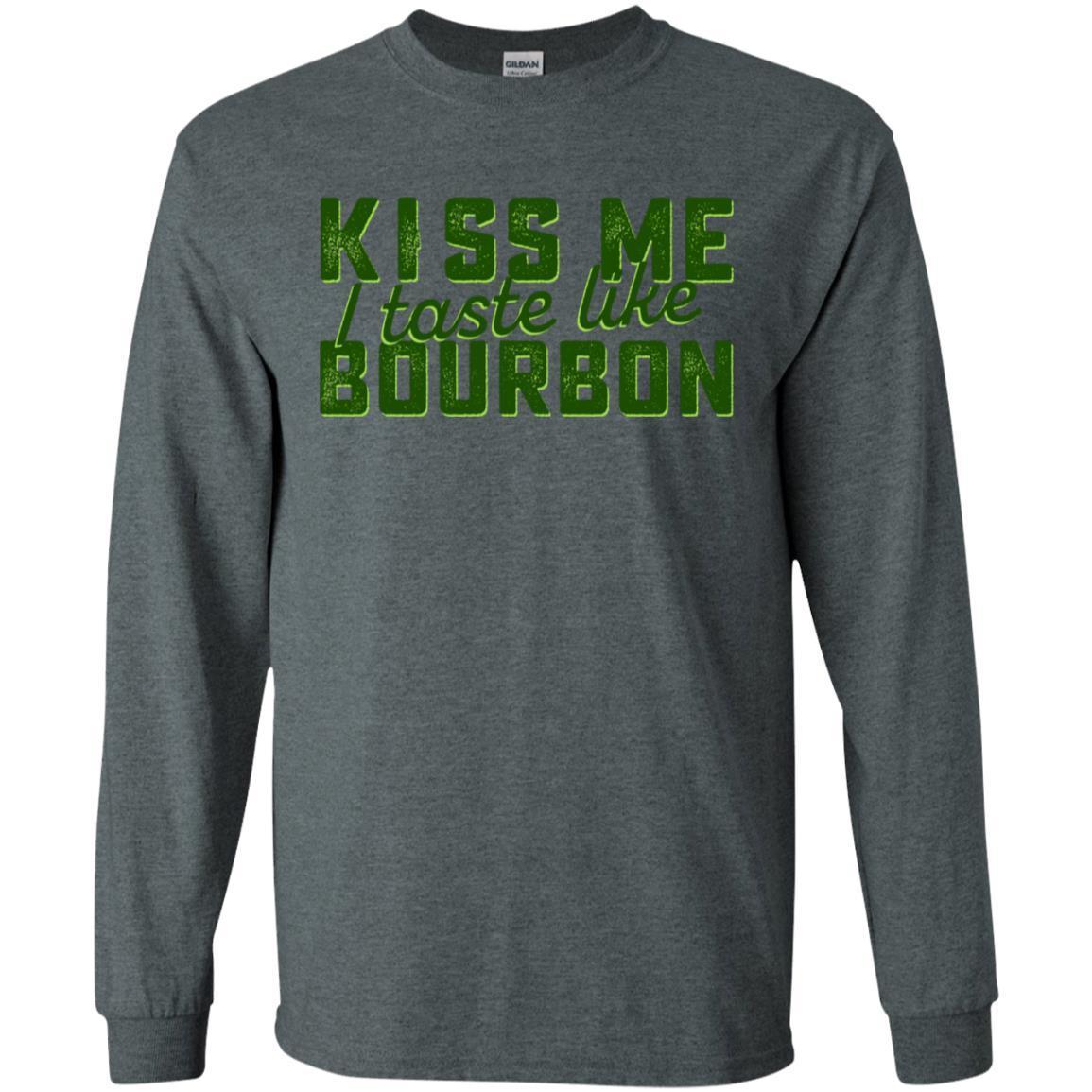 Kiss Me I Taste Like Bourbon Tee 2 » Cool Gifts for You - Mfamilygift Kiss Me I Taste Like Bourbon Tee 2