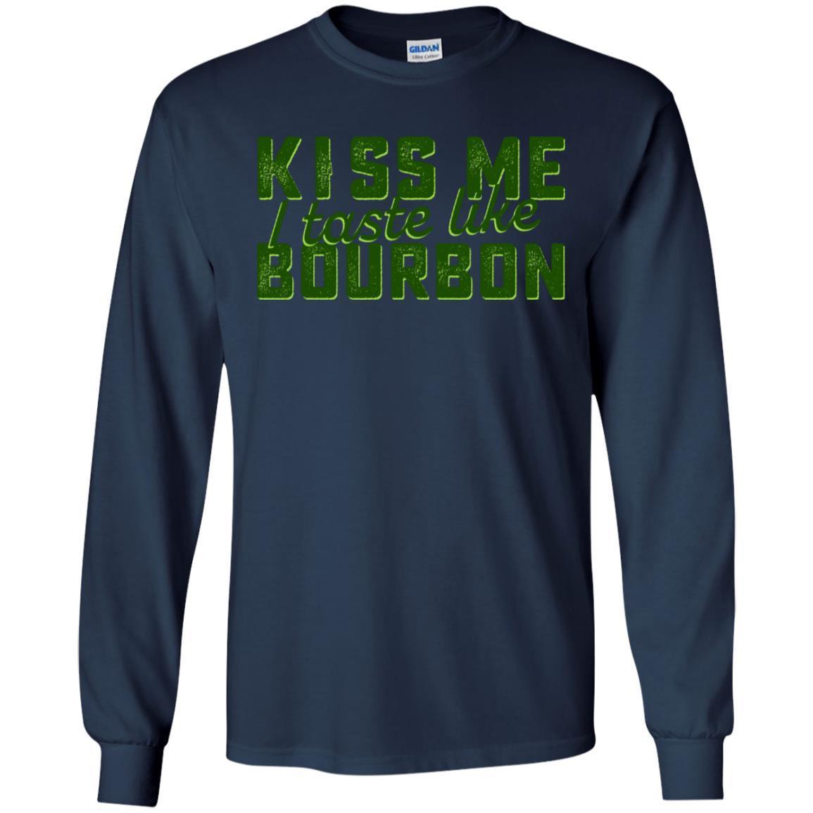 Kiss Me I Taste Like Bourbon Tee 3 » Cool Gifts for You - Mfamilygift Kiss Me I Taste Like Bourbon Tee 3