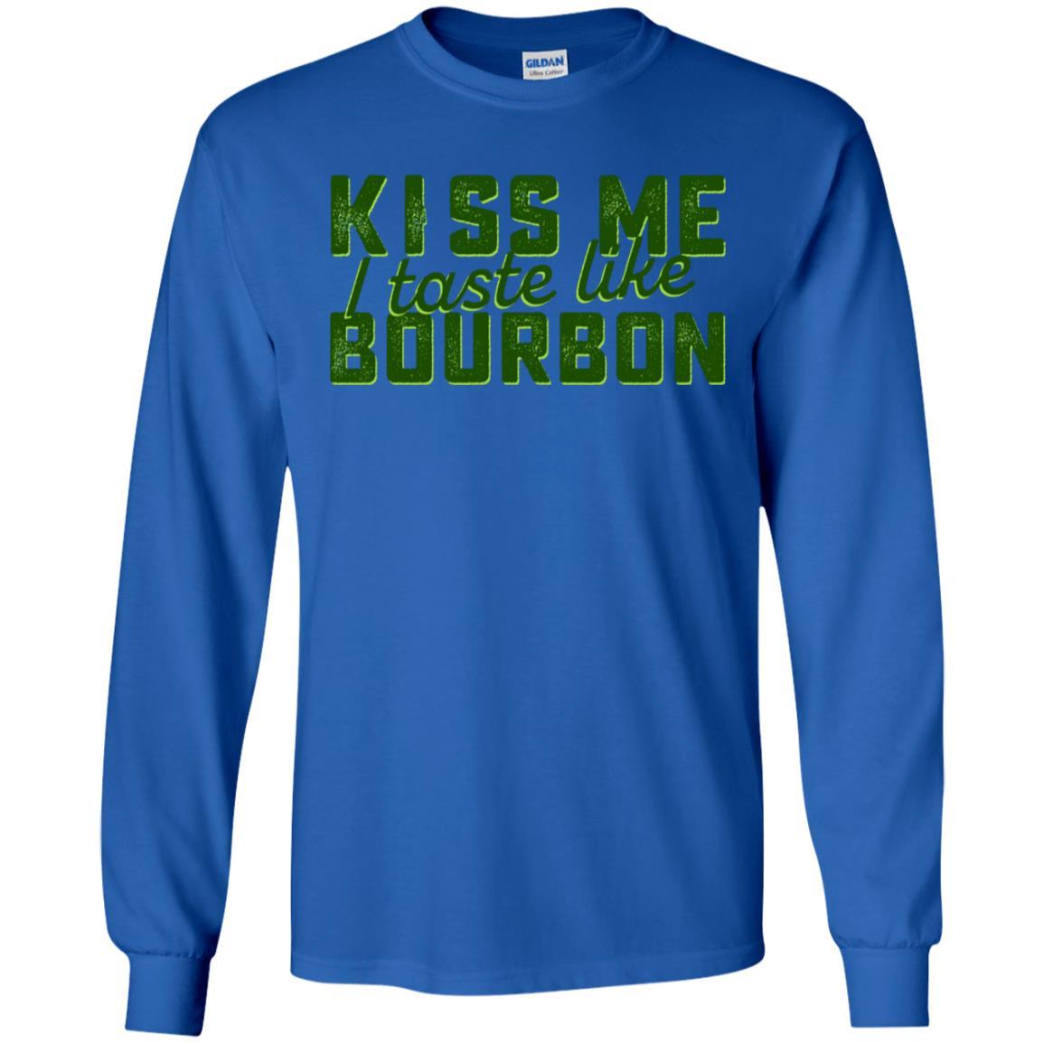 Kiss Me I Taste Like Bourbon Tee 4 » Cool Gifts for You - Mfamilygift Kiss Me I Taste Like Bourbon Tee 4