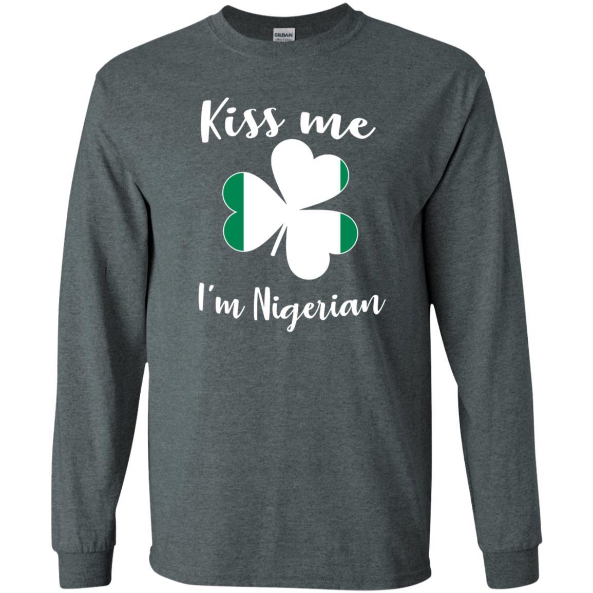 Kiss Me I’m Nigerian Shirt Shamrock 2 » Cool Gifts for You - Mfamilygift Kiss Me I’m Nigerian Shirt Shamrock 2