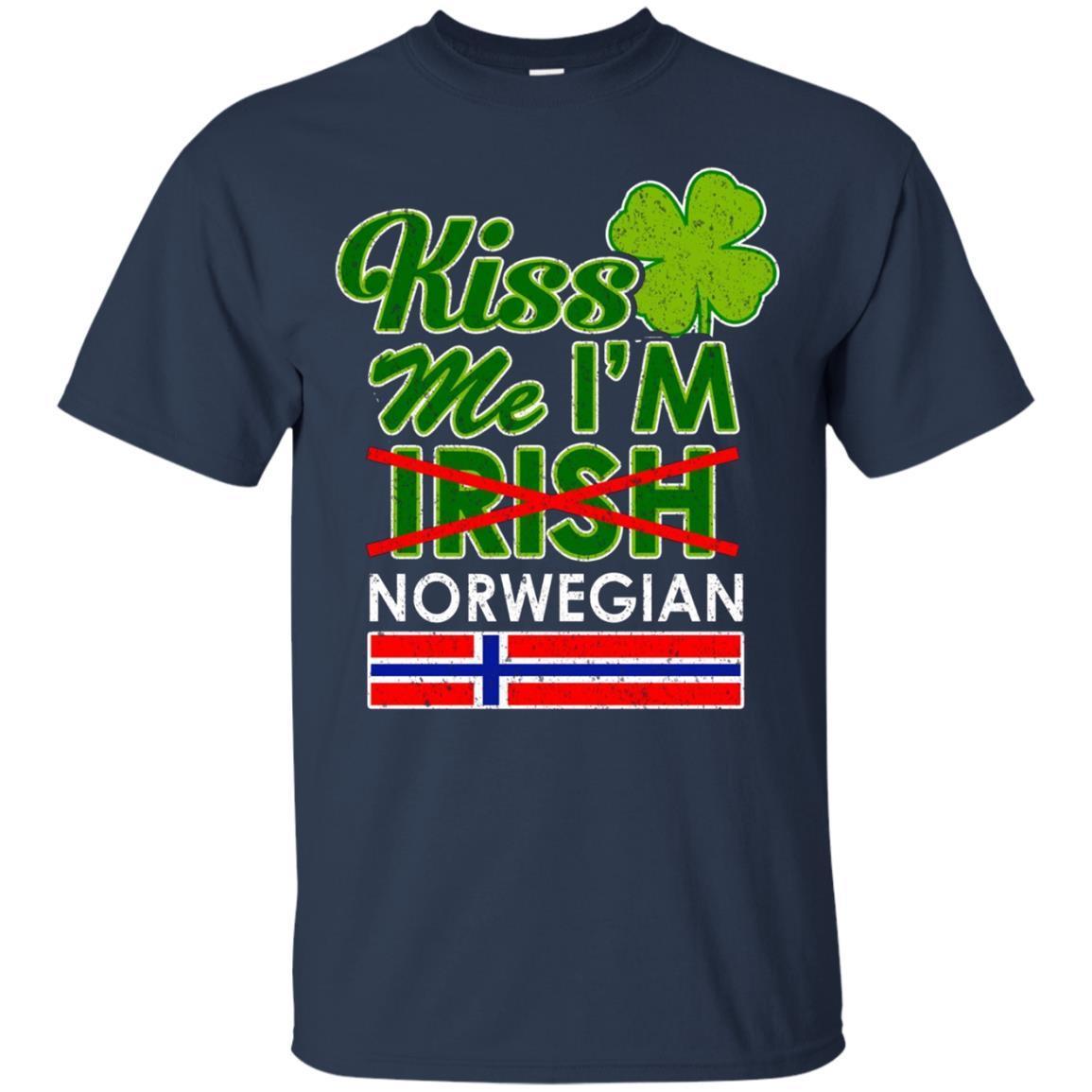 Kiss Me I’m Norwegian T-shirt 1 » Cool Gifts for You - Mfamilygift Kiss Me I’m Norwegian T-shirt 1