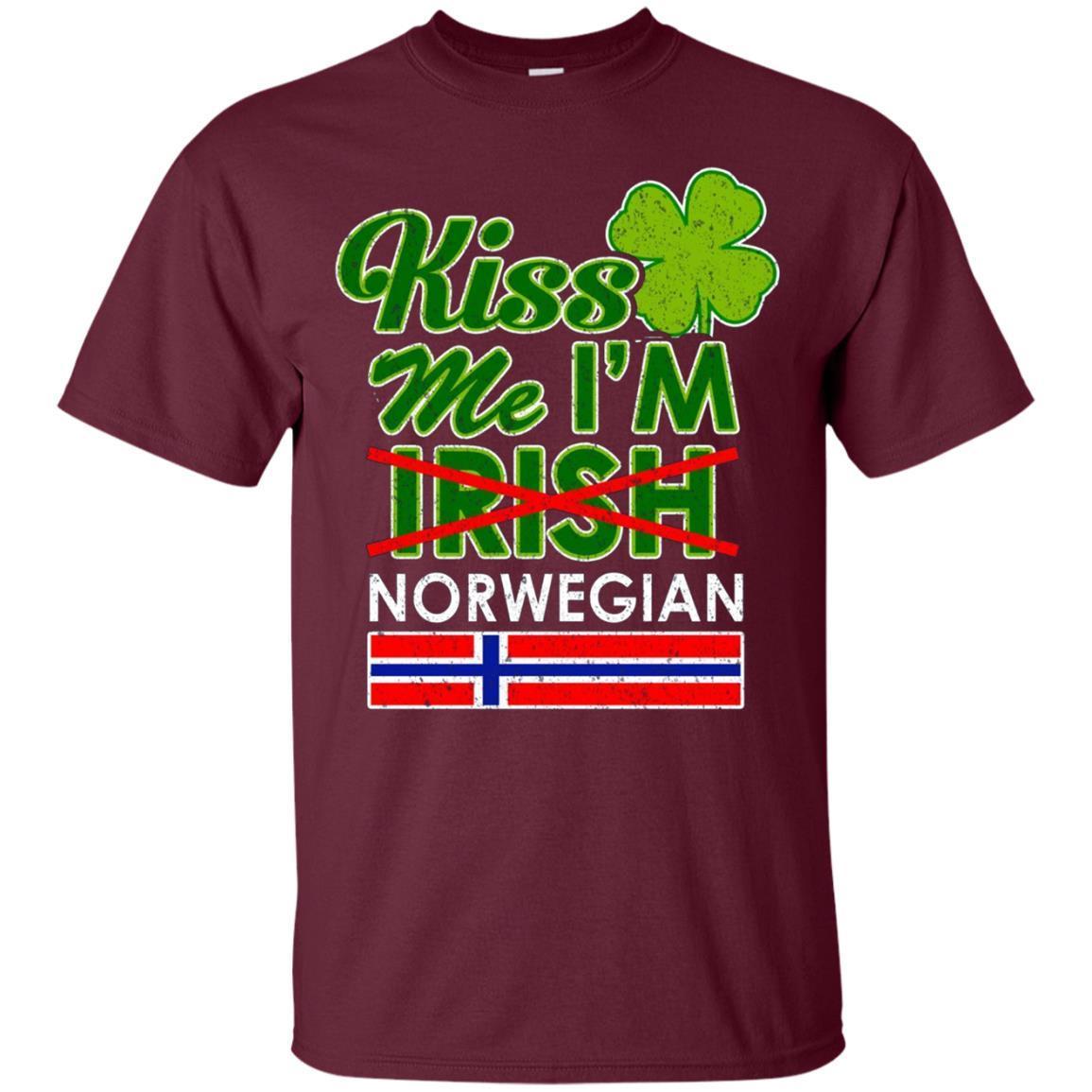 Kiss Me I’m Norwegian T-shirt 4 » Cool Gifts for You - Mfamilygift Kiss Me I’m Norwegian T-shirt 4