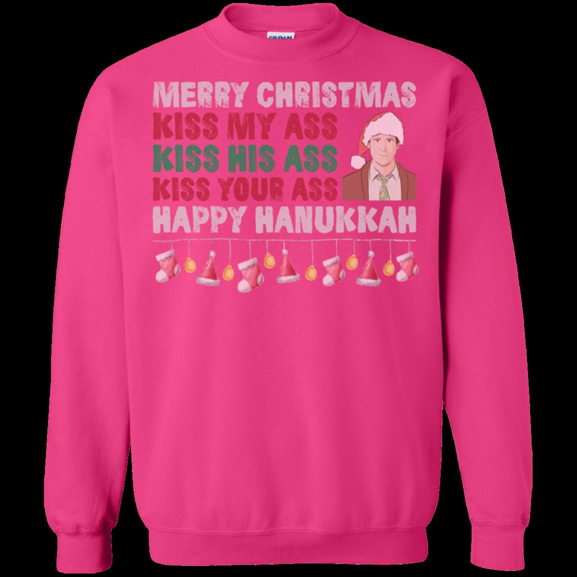 Kiss My Ass Kiss His Ass Kiss Your Ass Happy Hanukkah Christmas Ugly Sweater T Shirt Hoodies Sweatshirt 3 » Cool Gifts for You - Mfamilygift Kiss My Ass Kiss His Ass Kiss Your Ass Happy Hanukkah Christmas Ugly Sweater T Shirt Hoodies Sweatshirt 3