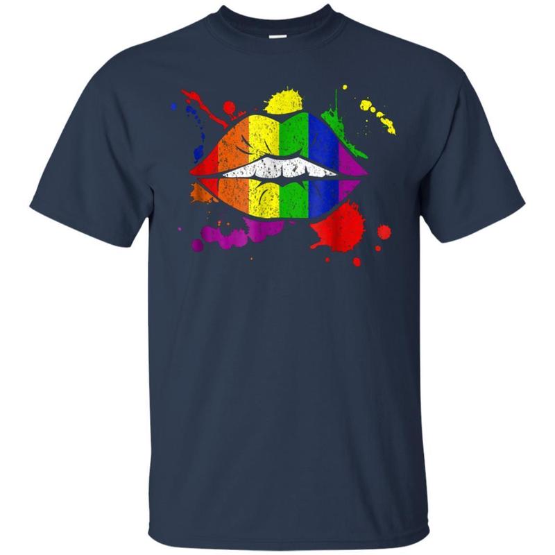 Kiss Rainbow Lips Gay Lesbian Lgbt Lgbti Glbt Lsbttiq Shirt 1 » Cool Gifts for You - Mfamilygift Kiss Rainbow Lips Gay Lesbian Lgbt Lgbti Glbt Lsbttiq Shirt 1