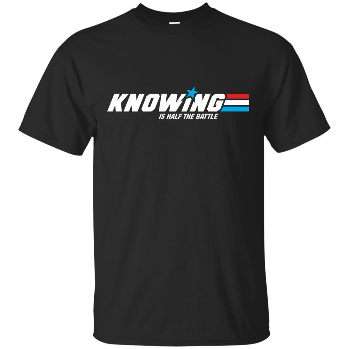 Knowing Is Half The Battle 80s Tshirt Knowing Is Half The Battle 80s Tshirt