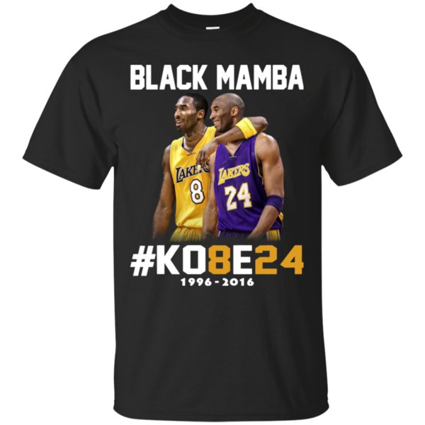 Kobe Bryant 24 Black Mamba Shirt Cotton Shirt Kobe Bryant 24 Black Mamba Shirt Cotton Shirt