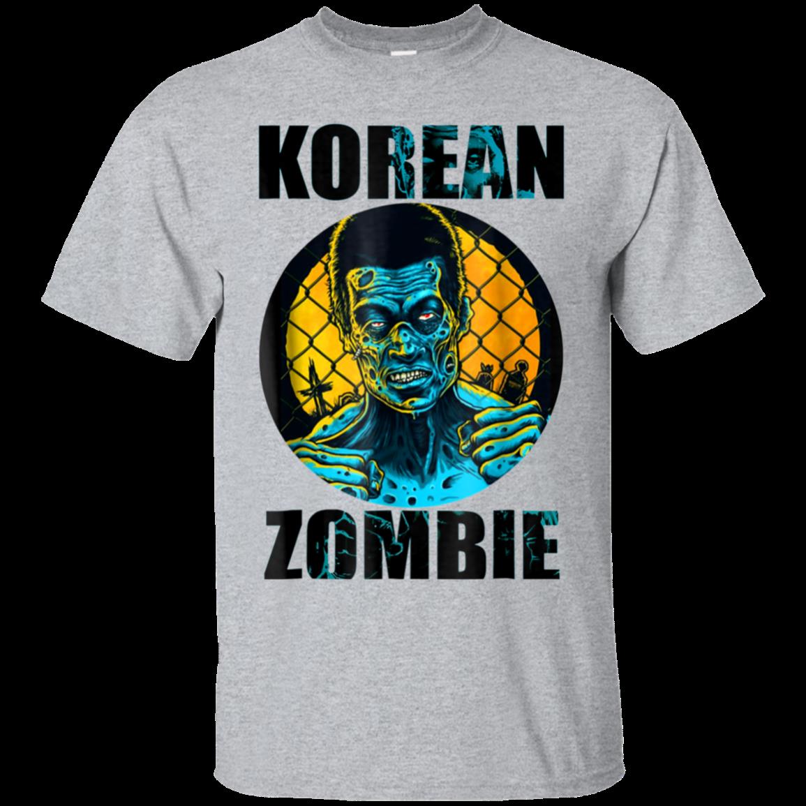 Korean Zombie Shirt Cotton Shirt Korean Zombie Shirt Cotton Shirt