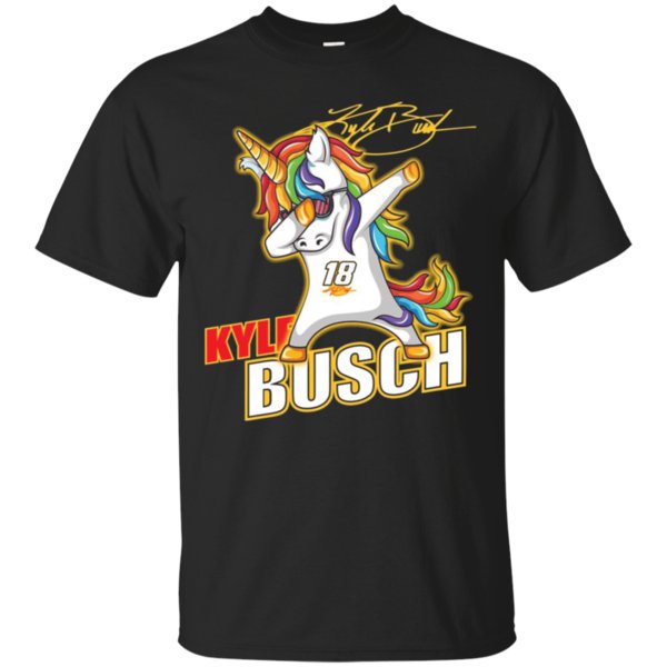 Kyle Busch Unicorn Dabbing Shirt Cotton Shirt