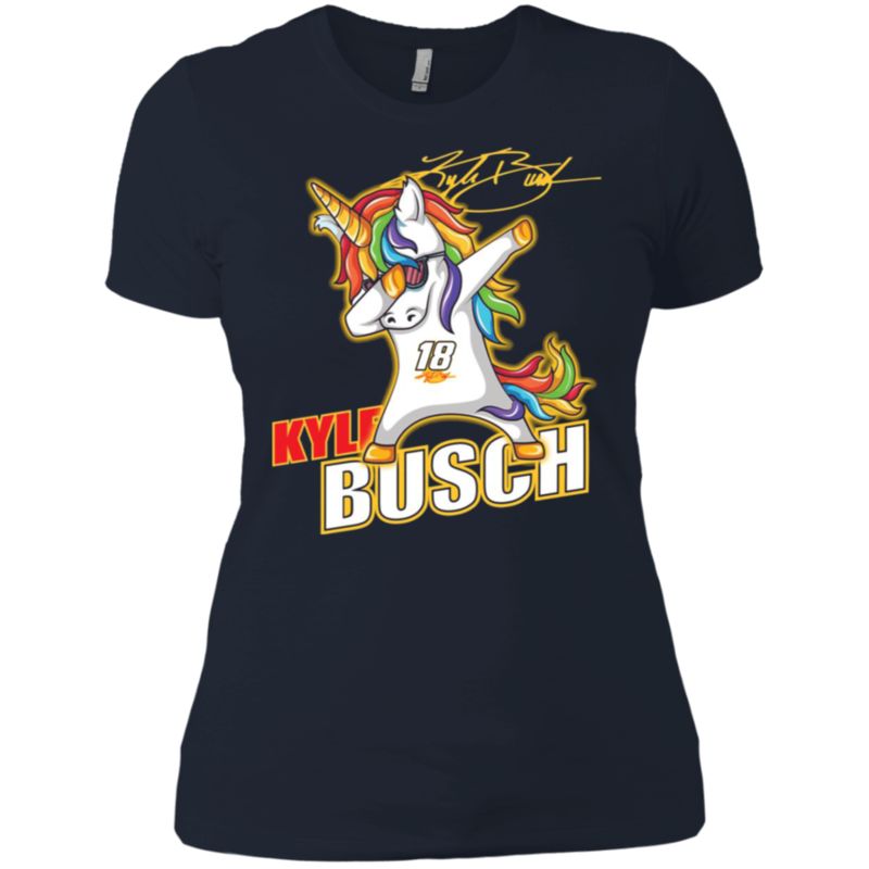 Kyle Busch Unicorn Dabbing Shirt Ladies’ Boyfriend Shirt 1 » Cool Gifts for You - Mfamilygift Kyle Busch Unicorn Dabbing Shirt Ladies’ Boyfriend Shirt 1