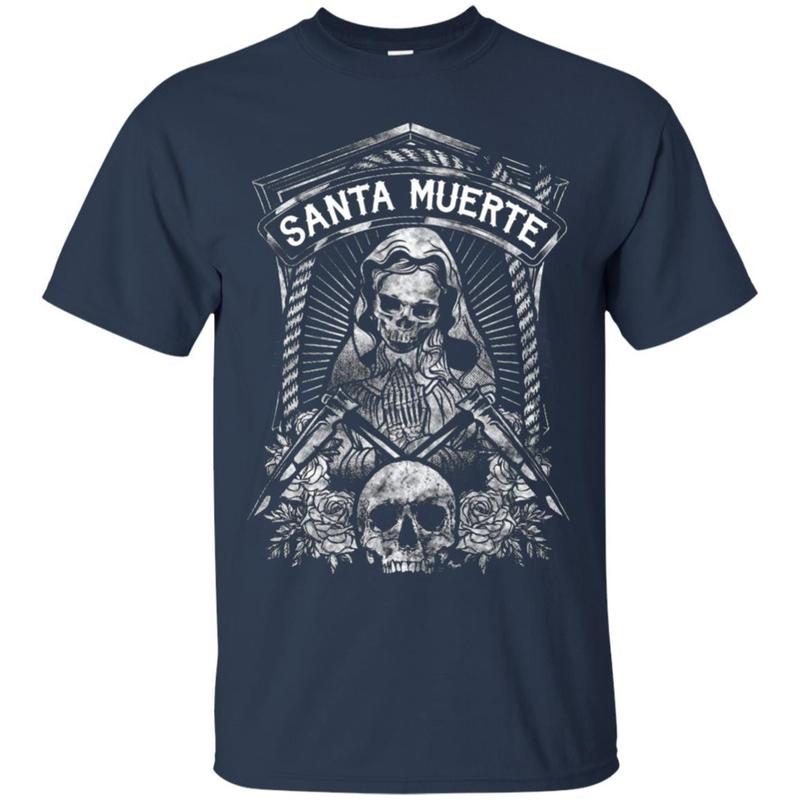 La Santa Muerte The Mexican Grim Shirt 1 » Cool Gifts for You - Mfamilygift La Santa Muerte The Mexican Grim Shirt 1