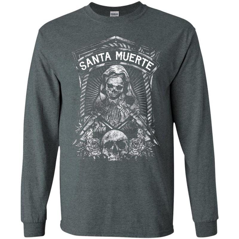 La Santa Muerte The Mexican Grim Shirt 2 » Cool Gifts for You - Mfamilygift La Santa Muerte The Mexican Grim Shirt 2