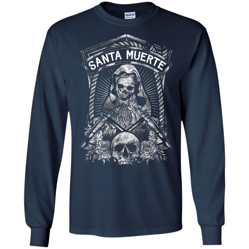 La Santa Muerte The Mexican Grim Shirt 3 » Cool Gifts for You - Mfamilygift La Santa Muerte The Mexican Grim Shirt 3