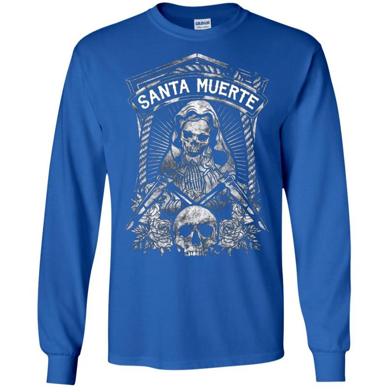 La Santa Muerte The Mexican Grim Shirt 4 » Cool Gifts for You - Mfamilygift La Santa Muerte The Mexican Grim Shirt 4