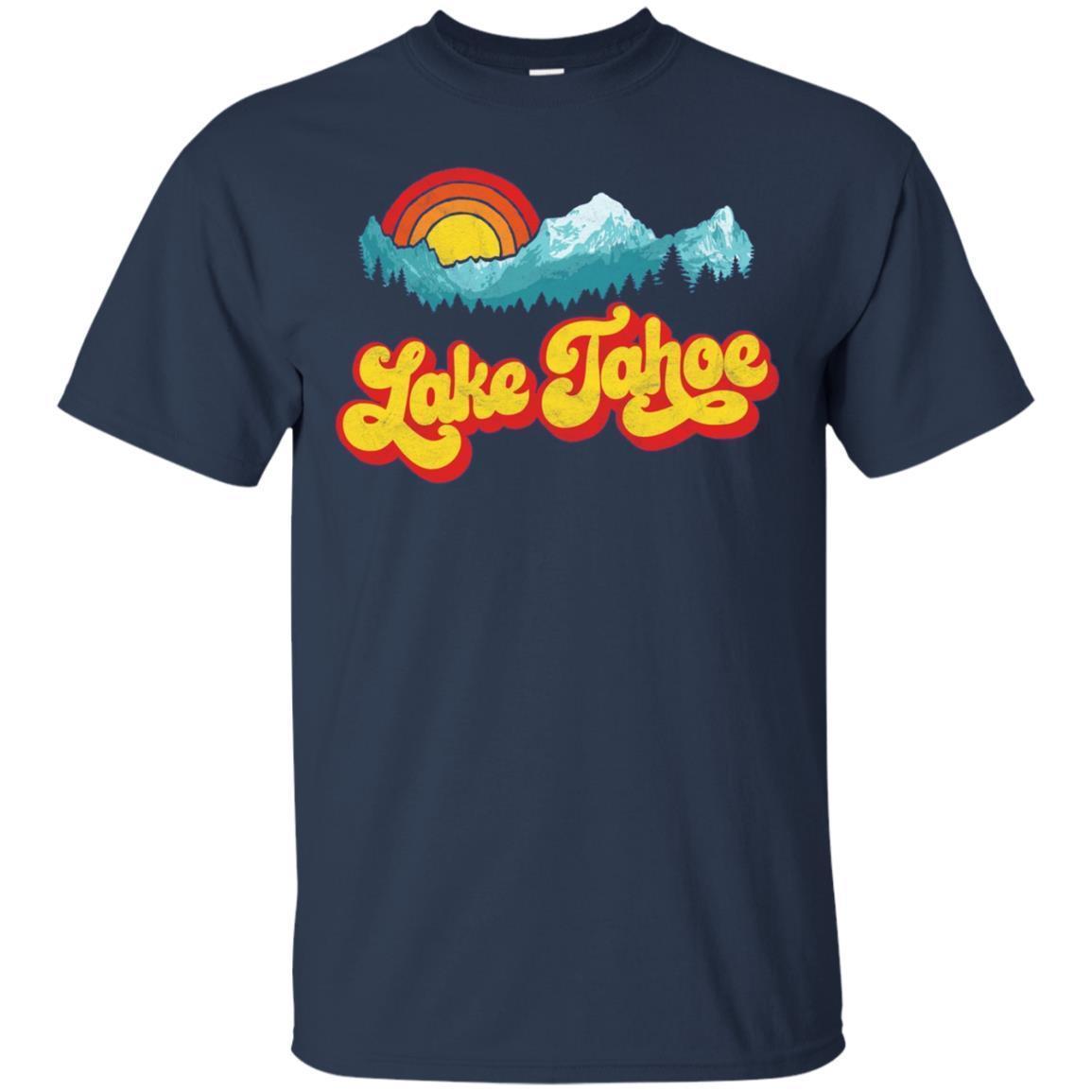 Lake Tahoe – Vintage Mountain Sun Long Sleeve Shirt Retro 1 » Cool Gifts for You - Mfamilygift Lake Tahoe – Vintage Mountain Sun Long Sleeve Shirt Retro 1