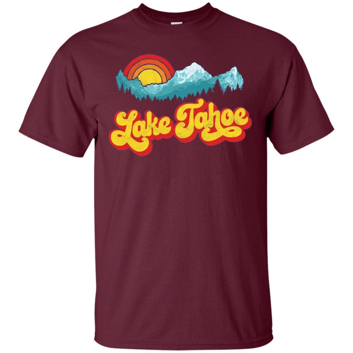 Lake Tahoe – Vintage Mountain Sun Long Sleeve Shirt Retro 2 » Cool Gifts for You - Mfamilygift Lake Tahoe – Vintage Mountain Sun Long Sleeve Shirt Retro 2