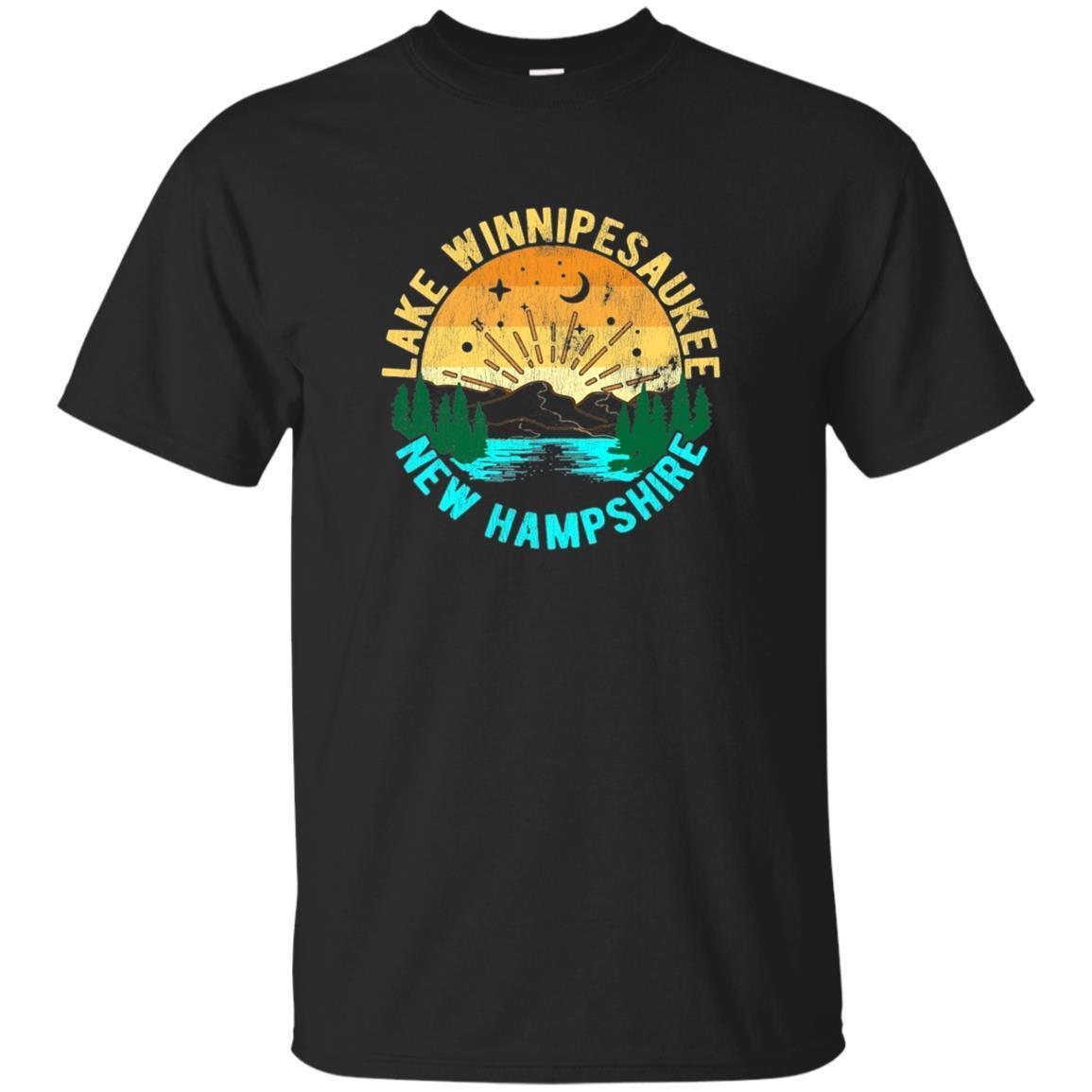 Lake Winnipesaukee New Hampshire Shirt Retro Distressed