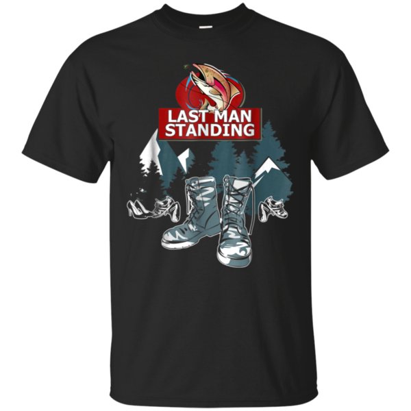 Last Man Standing Tee Love Camping Shirt Cotton Shirt