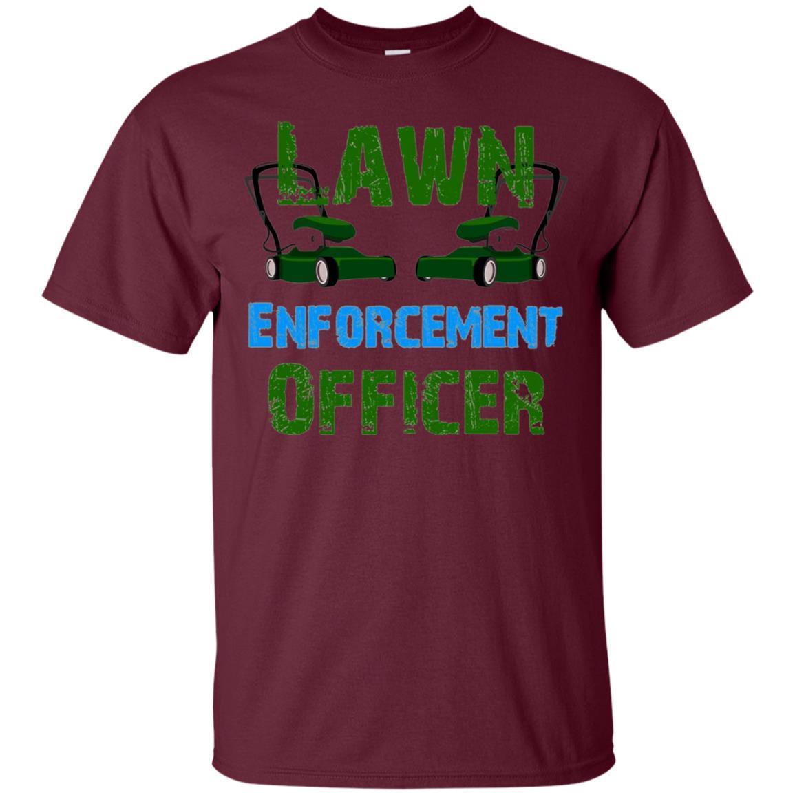Lawn Enforcement Officer For Mowing Experts T-shirt 4 » Cool Gifts for You - Mfamilygift Lawn Enforcement Officer For Mowing Experts T-shirt 4