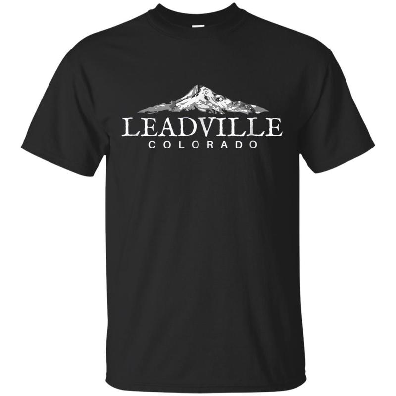 Leadville Colorado T-shirt, Mountain Town Co Tee