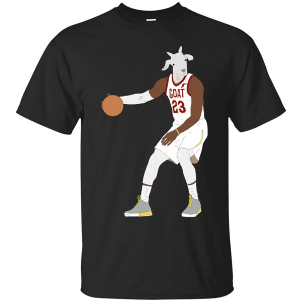 Lebron James The Goat Funny T Shirt Cotton Shirt