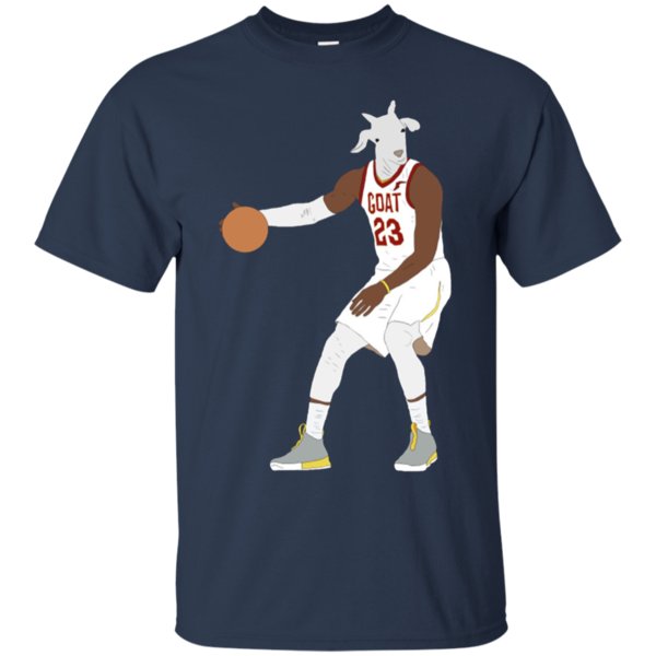 Lebron James The Goat Funny T Shirt Cotton Shirt 3 » Cool Gifts for You - Mfamilygift Lebron James The Goat Funny T Shirt Cotton Shirt 3