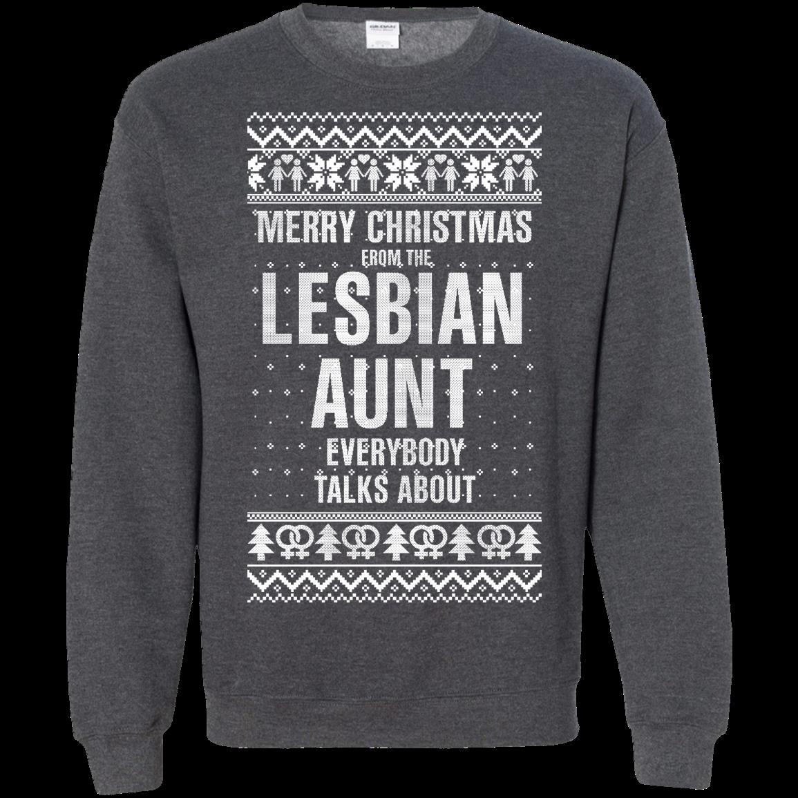 Lesbian Aunt Ugly Christmas Sweater Merry Christmas T Shirt Hoodies Sweatshirt 2 » Cool Gifts for You - Mfamilygift Lesbian Aunt Ugly Christmas Sweater Merry Christmas T Shirt Hoodies Sweatshirt 2
