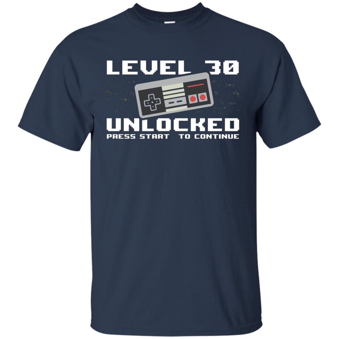 Level 30 Unlocked 1988 Gamer 30th Birthday Gift T-shirt 1 » Cool Gifts for You - Mfamilygift Level 30 Unlocked 1988 Gamer 30th Birthday Gift T-shirt 1