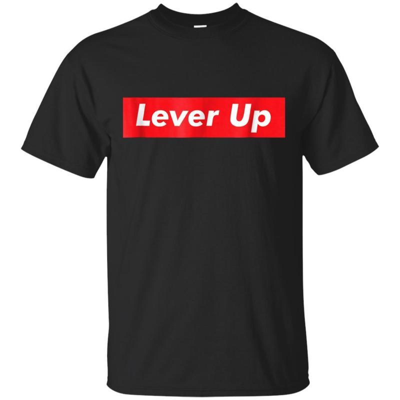 Lever Up Red Fashion Box T-shirt