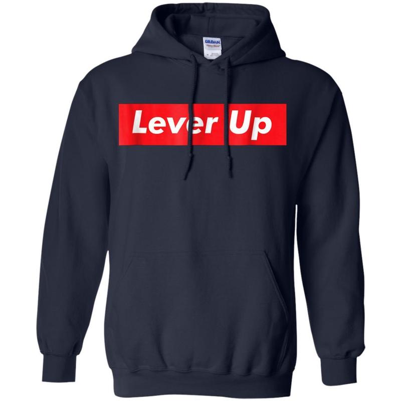 Lever Up Red Fashion Box T-shirt 4 » Cool Gifts for You - Mfamilygift Lever Up Red Fashion Box T-shirt 4