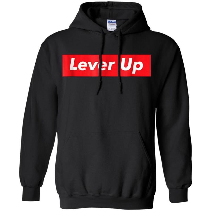 Lever Up Red Fashion Box T-shirt 5 » Cool Gifts for You - Mfamilygift Lever Up Red Fashion Box T-shirt 5