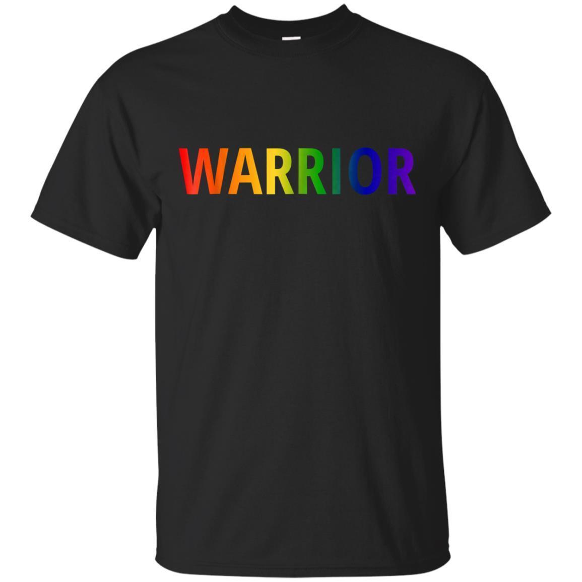 Lgbtq Warrior Clean Rainbow Gay Pride T Shirt