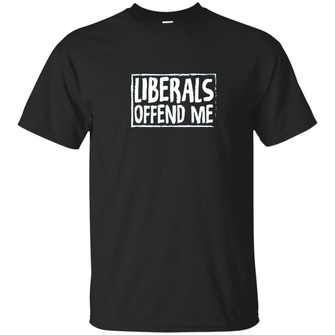 Liberals Offend Me Conservative Political Funny T-shirts