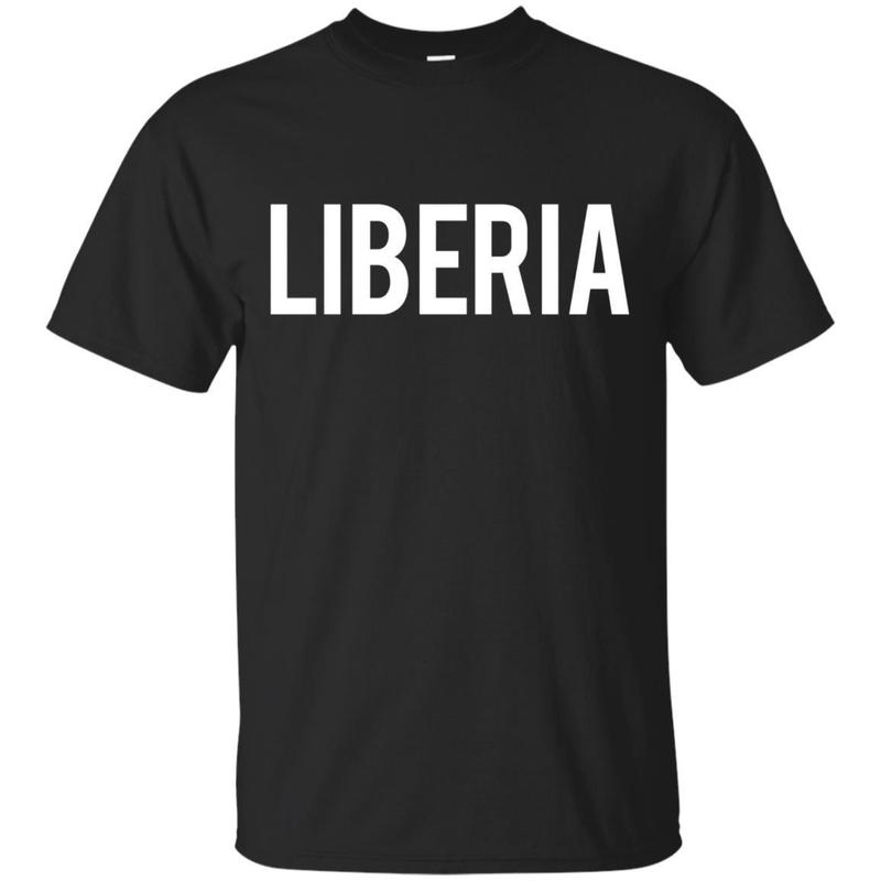 Liberia T Shirt Cool Liberian Flag Fan Funny Cheap Gift Tee
