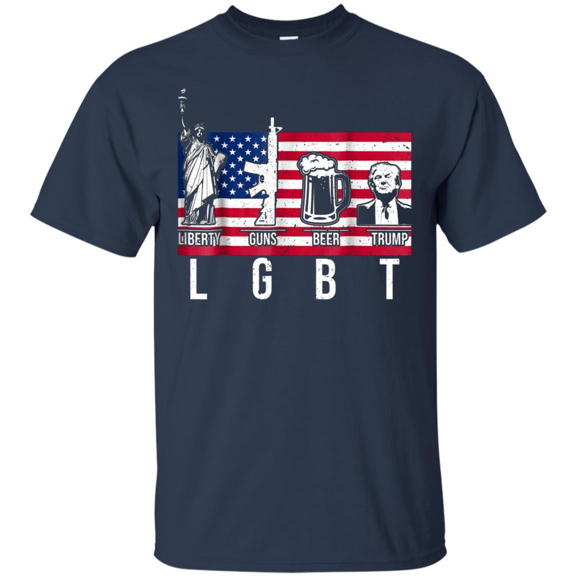 Liberty Gun Beer T Shirts Vote Trump 2020 Elect America Flag 1 » Cool Gifts for You - Mfamilygift Liberty Gun Beer T Shirts Vote Trump 2020 Elect America Flag 1