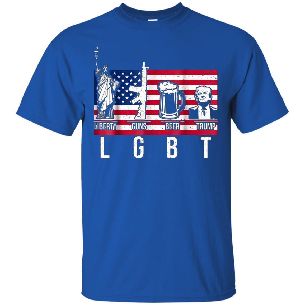 Liberty Gun Beer T Shirts Vote Trump 2020 Elect America Flag 3 » Cool Gifts for You - Mfamilygift Liberty Gun Beer T Shirts Vote Trump 2020 Elect America Flag 3