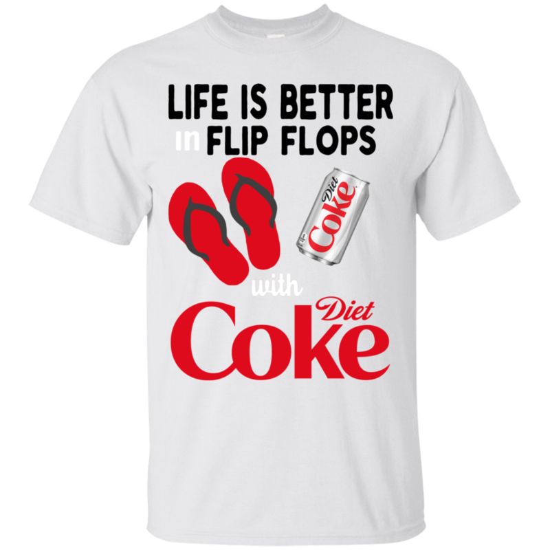 Life Is Better In Flip Flops With Diet Coke T Shirt Hoodie Sweater 5 » Cool Gifts for You - Mfamilygift Life Is Better In Flip Flops With Diet Coke T Shirt Hoodie Sweater 5