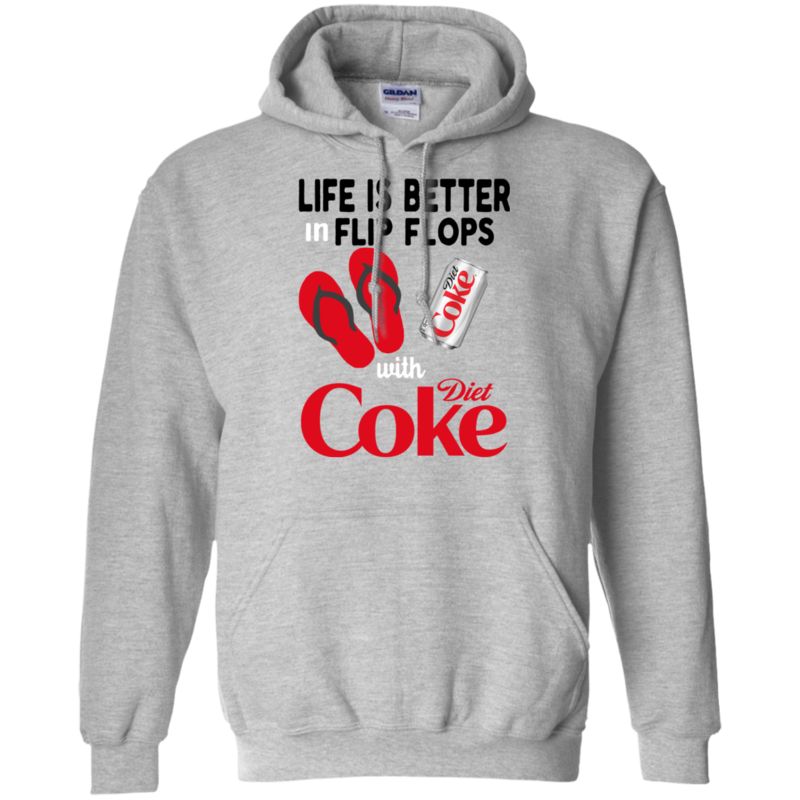 Life Is Better In Flip Flops With Diet Coke T Shirt Hoodie Sweater 8 » Cool Gifts for You - Mfamilygift Life Is Better In Flip Flops With Diet Coke T Shirt Hoodie Sweater 8