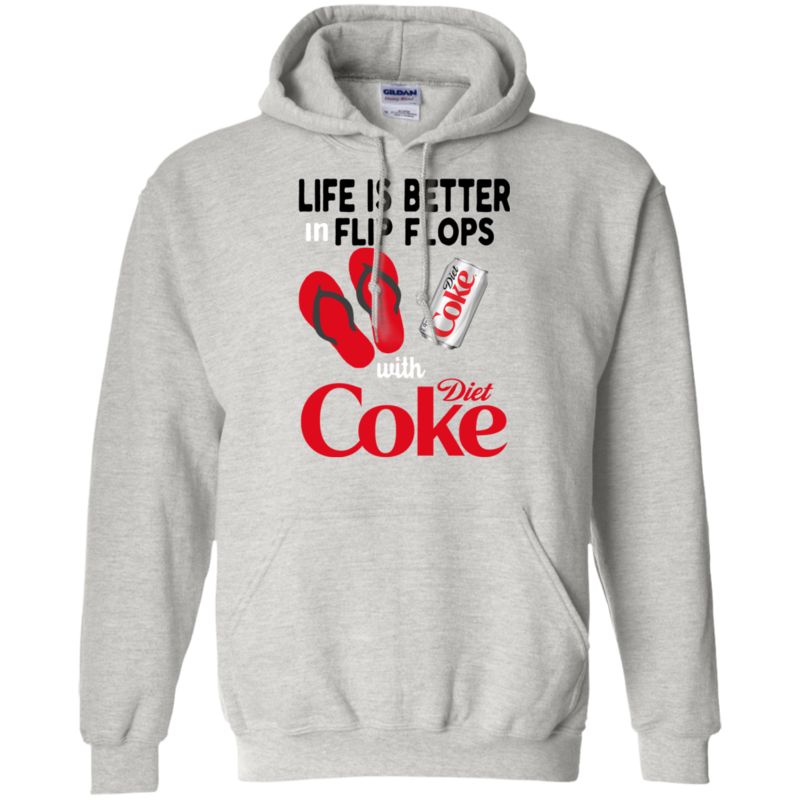 Life Is Better In Flip Flops With Diet Coke T Shirt Hoodie Sweater 9 » Cool Gifts for You - Mfamilygift Life Is Better In Flip Flops With Diet Coke T Shirt Hoodie Sweater 9